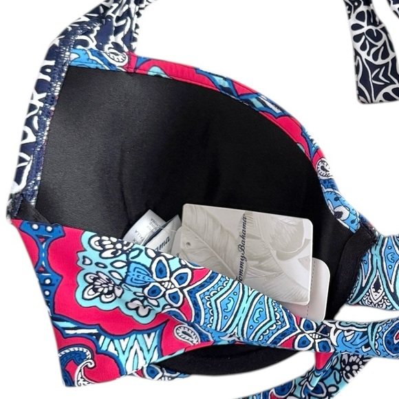 Tommy Bahama Riviera Tile Underwire Cup Bra - Picture 6 of 10